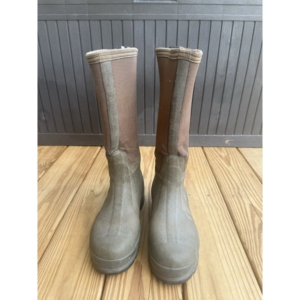 Chore Cool Muck Boot Men's 7 Women's 8 Brown Work Boots Waterproof